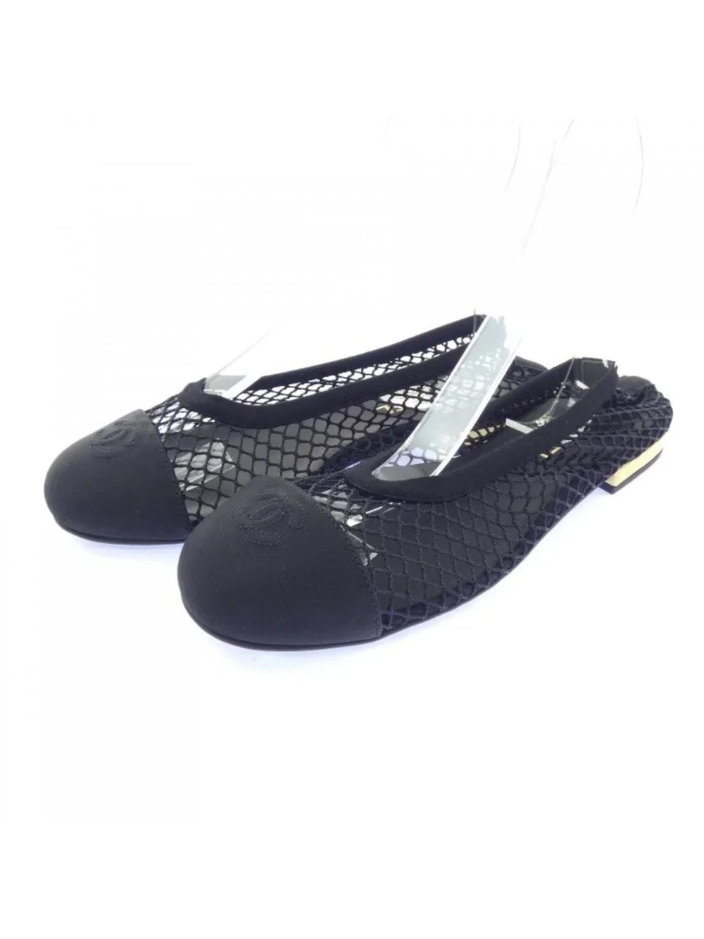 Chanel Flat Sneakers Black